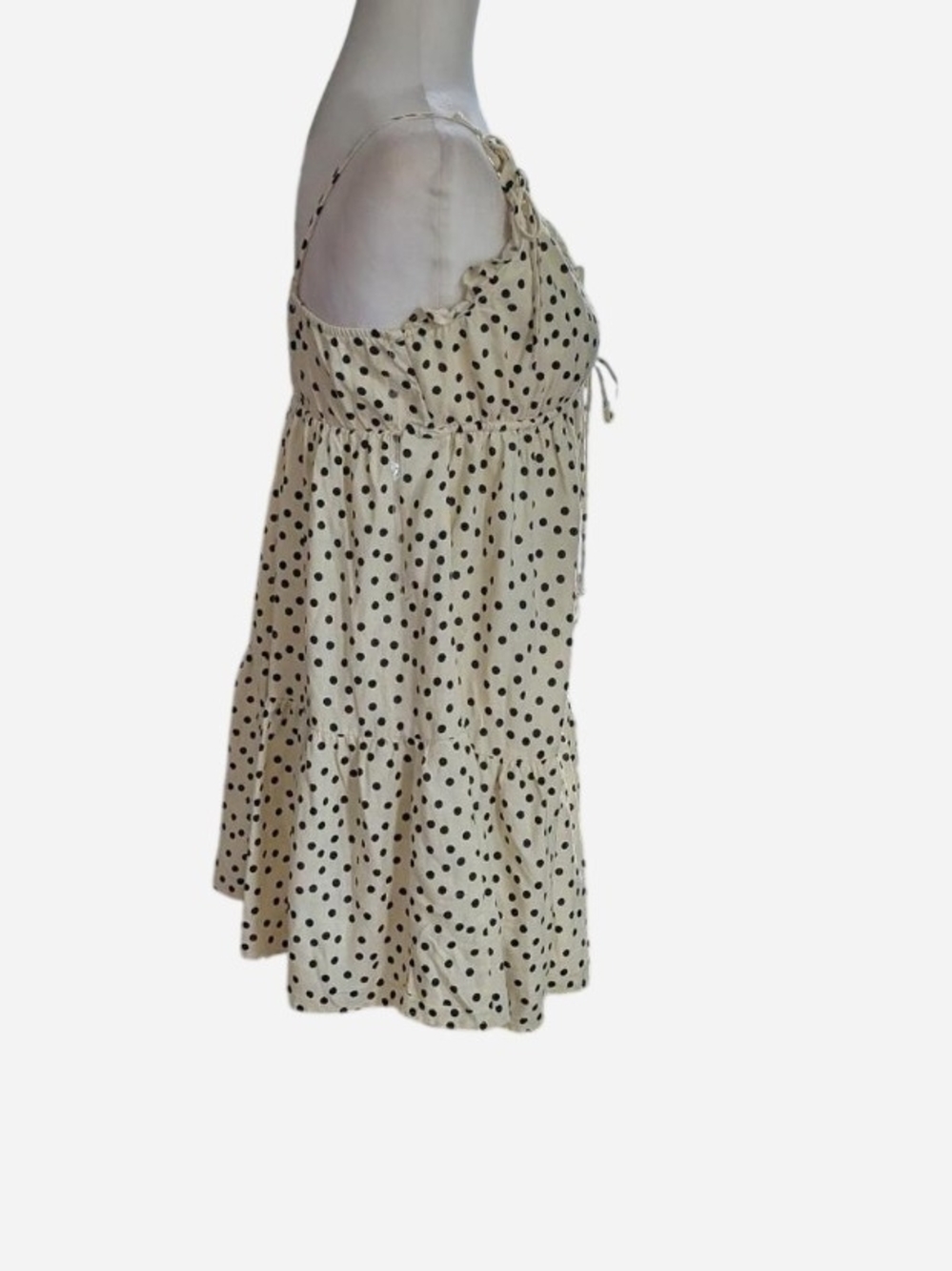 wild fable Cream Polka Dot Mini Dress - Picture 5 of 10
